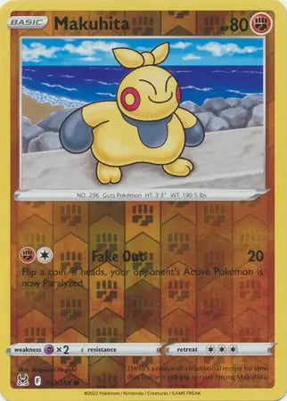 Lost Origin Makuhita #97/196 reverse holo